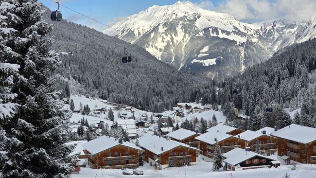 Chalets van Landal op wintersport.